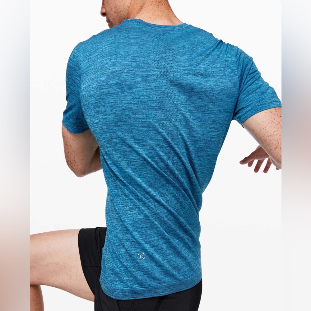 Lululemon Metal Vent Breathe Short Sleeve - Neo Blue - Size Medium - Picture 12 of 12